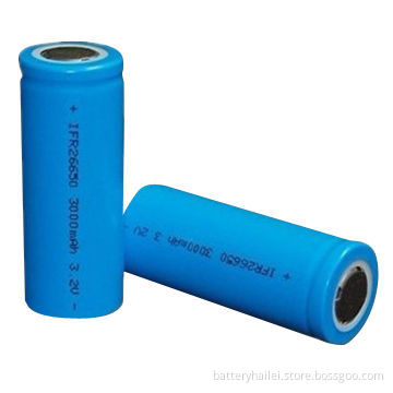 LiFePO4 Battery with 3,000mAh Rated Capacity and 3.2V Nominal Voltage